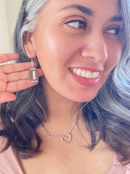 Football Earrings