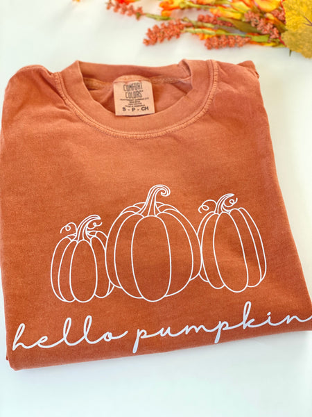 Hello Pumpkin Shirt