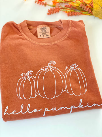 Hello Pumpkin Shirt