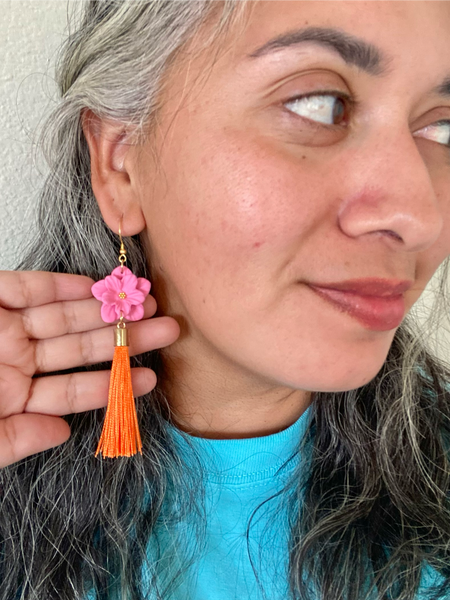 Flower with Tassel