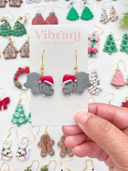 Christmas Hippo