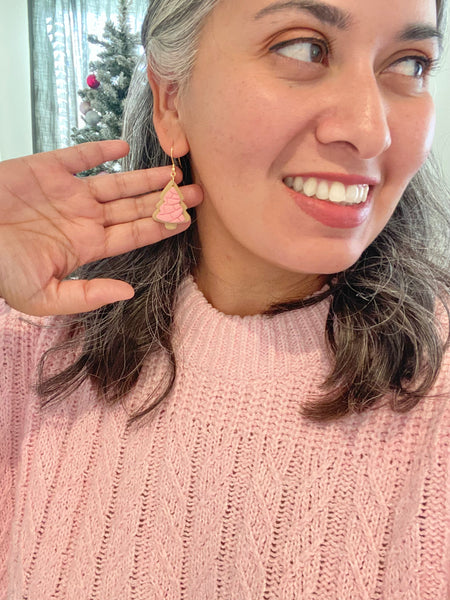 Pink Concha Christmas Tree